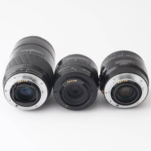 画像をギャラリービューアに読み込む, ミノルタ Minolta AF Macro 50mm F2.8 / ZOOM 35-70mm F3.5-4.5 / 75-300mm F4.5-5.6 ソニーAマウント