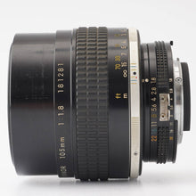 Load image into Gallery viewer, Nikon Ai-s NIKKOR 105mm f/1.8