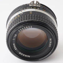 Load image into Gallery viewer, Nikon Ai-S NIKKOR 50mm F1.4