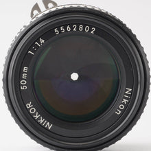 Load image into Gallery viewer, Nikon Ai-S NIKKOR 50mm F1.4