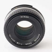 画像をギャラリービューアに読み込む, ニコン Nikon Ai-s NIKKOR 50mm F1.8 パンケーキ