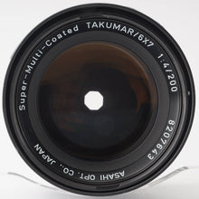 画像をギャラリービューアに読み込む, ペンタックス Pentax Asahi Super Multi Coated TAKUMAR 6X7 200mm F4 67 6X7用