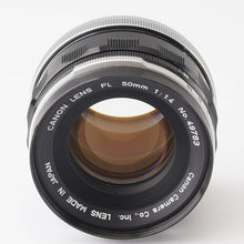 画像をギャラリービューアに読み込む, キヤノン Canon FL 50mm F1.4