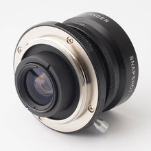 画像をギャラリービューアに読み込む, フォクトレンダー Voigtlander Snapshot Skopar 25mm F4 MC / 25mmファインダー