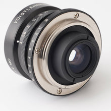 画像をギャラリービューアに読み込む, フォクトレンダー Voigtlander Snapshot Skopar 25mm F4 MC / 25mmファインダー