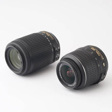 Load image into Gallery viewer, Nikon D3200 / AF-S DX NIKKOR 18-55mm f/3.5-5.6 G VR / Nikon AF-S NIKKOR 55-200mm f/4-5.6 G ED VR