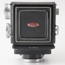 画像をギャラリービューアに読み込む, ヤシカ Yashicaflex C型 /Yashikor 80mm F3.5