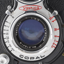画像をギャラリービューアに読み込む, ヤシカ Yashicaflex C型 /Yashikor 80mm F3.5