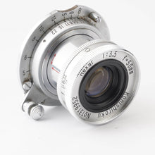 画像をギャラリービューアに読み込む, 小西六 Konishiroku Hexar 50mm F3.5 沈胴 ライカ L39マウント