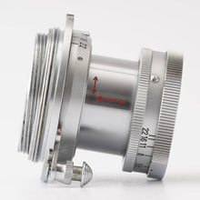 画像をギャラリービューアに読み込む, 小西六 Konishiroku Hexar 50mm F3.5 沈胴 ライカ L39マウント