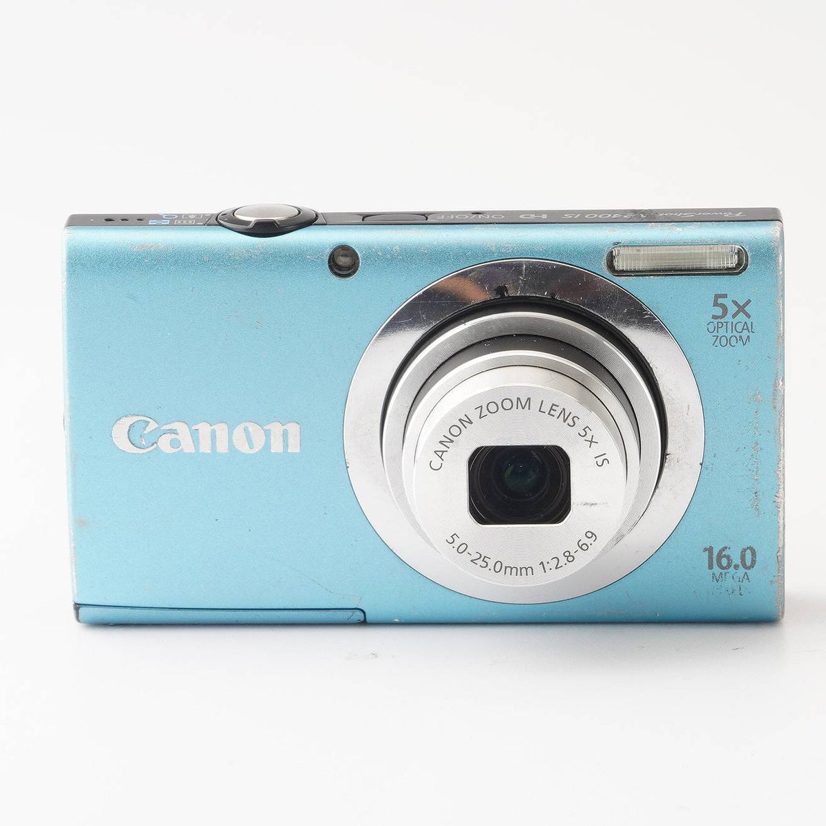 Canon Power ShotA2400IS ブルー キヤノン Canon Power Shot A2400 IS / ZOOM 5X IS 5.0-25.0mm F2.8
