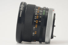 画像をギャラリービューアに読み込む, キヤノン Canon FD 20mm F2.8 S.S.C.