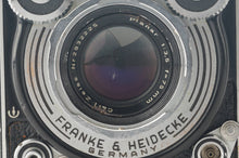 画像をギャラリービューアに読み込む, ローライ Rollei ローライフレックス ROLLEIFLEX 3.5F / Carl Zeiss Planar 75mm F3.5