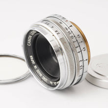 画像をギャラリービューアに読み込む, キヤノン Canon 28mm F2.8 L39 LTM