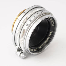 画像をギャラリービューアに読み込む, キヤノン Canon 28mm F2.8 L39 LTM