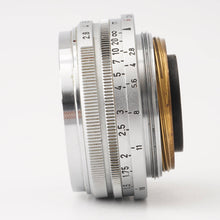 画像をギャラリービューアに読み込む, キヤノン Canon 28mm F2.8 L39 LTM