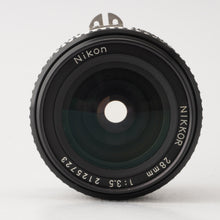 画像をギャラリービューアに読み込む, ニコン Nikon Ai-s NIKKOR 28mm F3.5