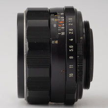 画像をギャラリービューアに読み込む, ペンタックス Asahi Pentax スーパータクマー Super Takumar 55mm F1.8 M42