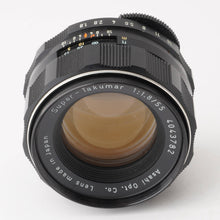 画像をギャラリービューアに読み込む, ペンタックス Asahi Pentax スーパータクマー Super Takumar 55mm F1.8 M42