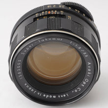 画像をギャラリービューアに読み込む, ペンタックス Asahi Pentax スーパータクマー Super Takumar 55mm F1.8 前期 M42