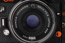 画像をギャラリービューアに読み込む, コニカ Konica C35 EF / Hexanon 38mm F2.8