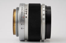 画像をギャラリービューアに読み込む, キヤノン Canon 50mm F1.8 L39 ライカLマウント