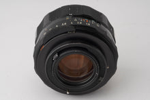 画像をギャラリービューアに読み込む, ペンタックス Pentax Asahi Super Multi Coated タクマー TAKUMAR 55mm F1.8 M42マウント