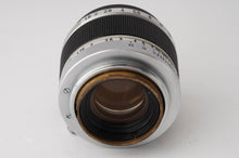 画像をギャラリービューアに読み込む, キヤノン Canon 50mm F1.8 L39 ライカLマウント