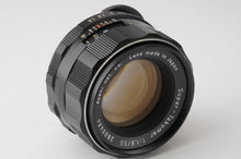 画像をギャラリービューアに読み込む, ペンタックス Pentax Asahi スーパータクマー Super Takumar 55mm F1.8 M42マウント