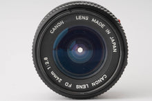画像をギャラリービューアに読み込む, キヤノン Canon New FD 24mm F2.8