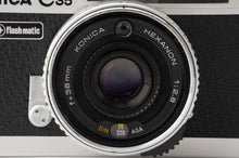 画像をギャラリービューアに読み込む, コニカ Konica C35 Flash matic / KONICA HEXANON 38mm F2.8