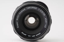 Load image into Gallery viewer, Pentax Asahi Super-Multi-Coated TAKUMAR 35mm f/3.5 M42 mount