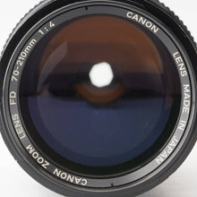画像をギャラリービューアに読み込む, キヤノン Canon ZOOM New FD 70-210mm F4