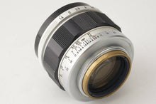 画像をギャラリービューアに読み込む, キヤノン Canon 50mm F1.4 ライカLマウント