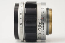画像をギャラリービューアに読み込む, キヤノン Canon 50mm F1.4 ライカLマウント