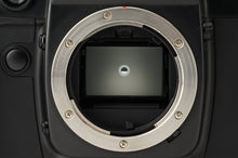 画像をギャラリービューアに読み込む, コンタックス Contax AX 35mm 一眼レフフィルムカメラ