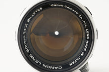 画像をギャラリービューアに読み込む, キヤノン Canon 50mm F1.4 ライカLマウント