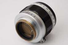 画像をギャラリービューアに読み込む, キヤノン Canon 50mm F1.4 L39 ライカ Lマウント