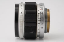 画像をギャラリービューアに読み込む, キヤノン Canon 50mm F1.4 L39 ライカ Lマウント