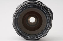 画像をギャラリービューアに読み込む, ペンタックス Pentax Asahi Super-Multi-Coated タクマー TAKUMAR 28mm F3.5 M42マウント