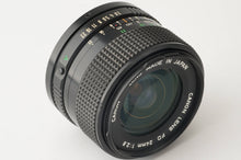 画像をギャラリービューアに読み込む, キヤノン Canon New FD 24mm F2.8
