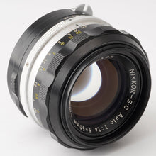 画像をギャラリービューアに読み込む, ニコン Nikon 非Ai NIKKOR-S・C Auto 50mm F1.4
