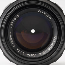 画像をギャラリービューアに読み込む, ニコン Nikon 非Ai NIKKOR-S・C Auto 50mm F1.4