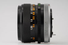 画像をギャラリービューアに読み込む, キヤノン Canon FD 28mm F2.8 S.C.