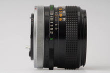 画像をギャラリービューアに読み込む, キヤノン Canon FD 28mm F2.8 S.C.