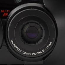 Load image into Gallery viewer, Olympus μ mju ZOOM PANORAMA Black 35-70mm