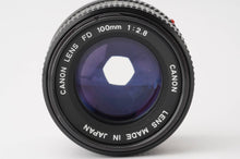 画像をギャラリービューアに読み込む, キヤノン Canon New FD 100mm F2.8