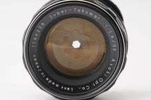 画像をギャラリービューアに読み込む, ペンタックス Pentax Asahi スーパータクマーSuper-Takumar 55mm F1.8 前期 M42マウント