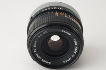 画像をギャラリービューアに読み込む, キヤノン Canon FD 28mm F2.8 S.C.