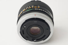 画像をギャラリービューアに読み込む, キヤノン Canon FD 28mm F2.8 S.C.